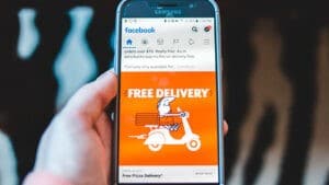 Free Delivery on a Facebook app